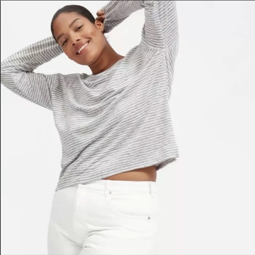 Everlane Linen relaxed long sleeve tshirt xs